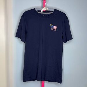 GOAT USA Freedom Navy T-Shirt size medium